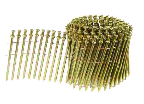 Duplex Nails - 15 Degree Wire Coil