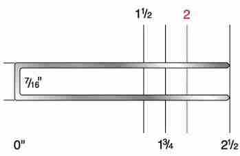 1500 Series 7|16 Crown 15 Gauge Staples