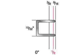 7500 Series 15|32 Crown 19 Gauge Staples