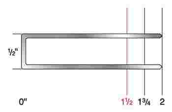 DF15 Series 1|2 Crown 15 Gauge Flooring Staples