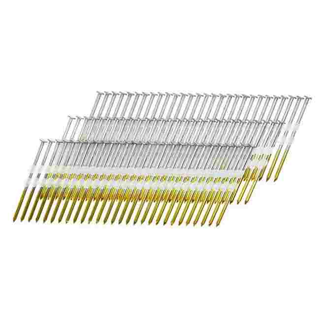 Framing Nails - Full Round Head Plastic Strip