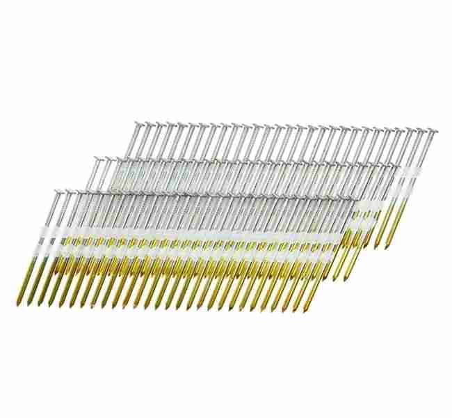 Framing Nails - Full Round Head Plastic Strip Nails