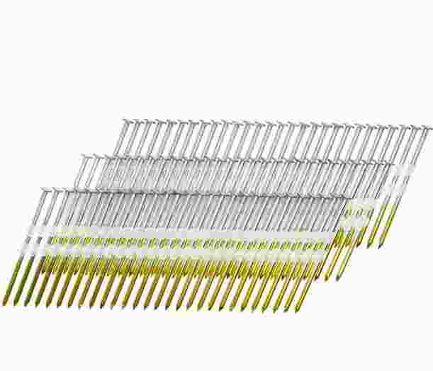 Framing Nails - Full Round Head Plastic Strip Nails