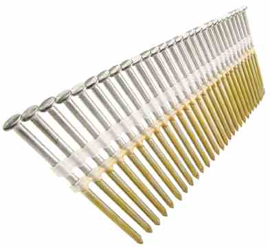 Jumbo Nails - 22 Degree Plastic Collated Strip