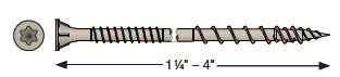 Wood Deck Screws - Deck-Drive DSV Series Screws