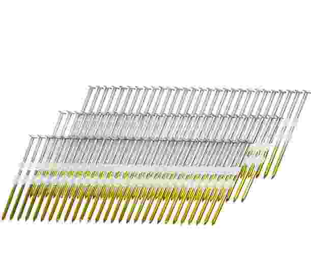 Framing Nails - Full Round Head Plastic Strip