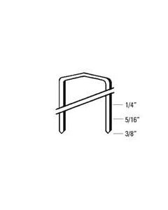 STCR2619 3/8" Crown x 1/4" Leg Galvanized Staple
