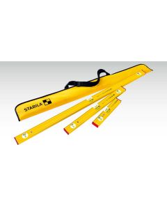 Stabila 29824 Type 80AS 3-Level Pro Set W/ 24", 48" Levels, 10" Torpedo