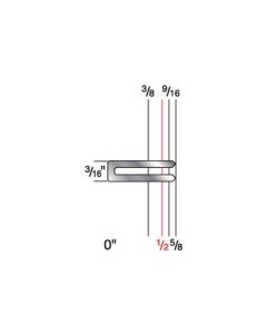5416C 3/16" Crown x 1/2" Leg 20 Gauge Fine Wire Staple