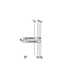 5412C 3/16" Crown x 3/8" Leg 20 Gauge Fine Wire Staple