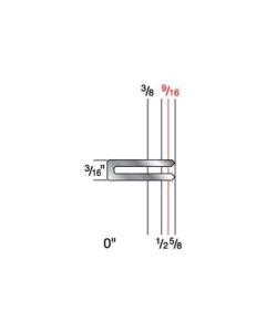 5418D 3/16" Crown x 9/16" Leg 20 Gauge Fine Wire Staple