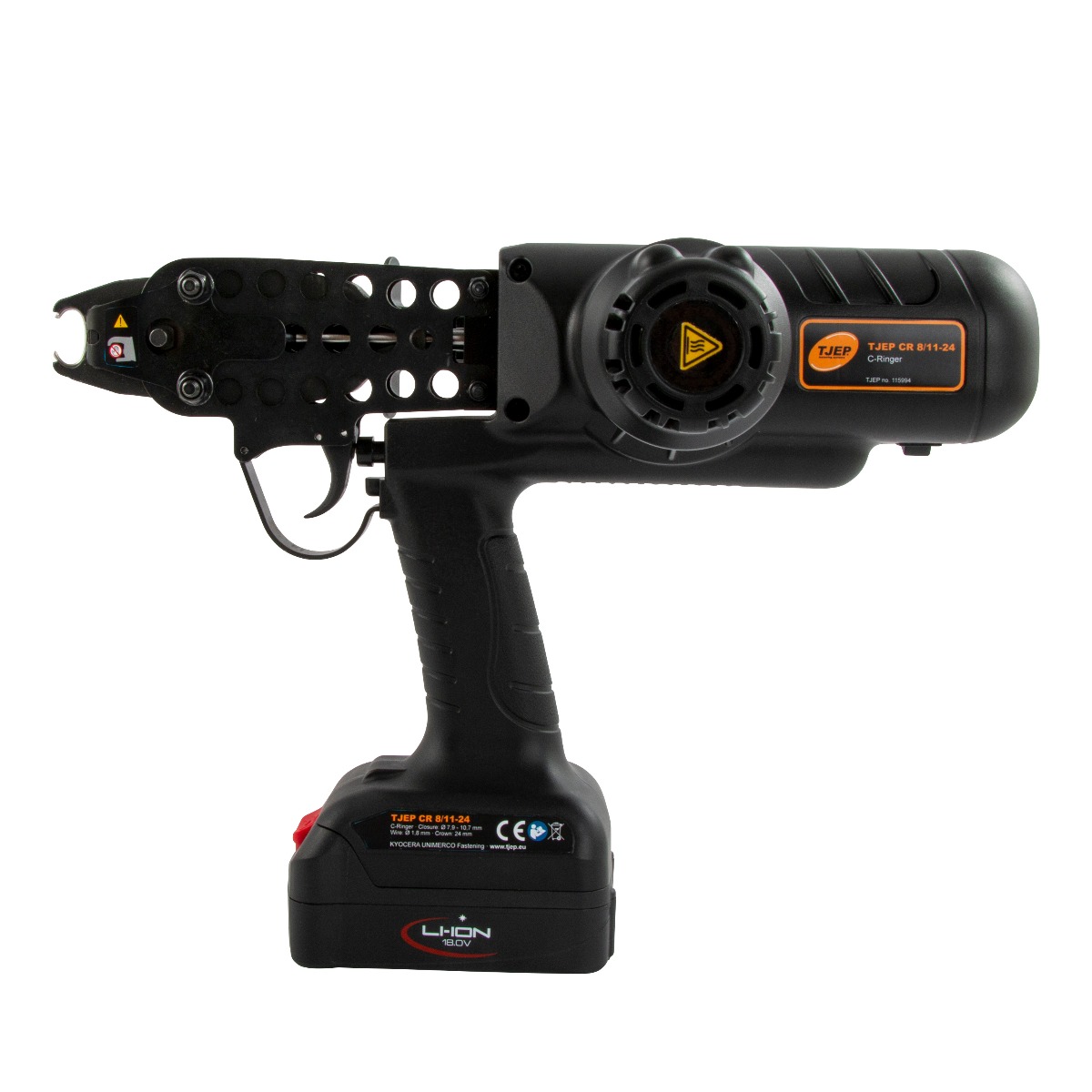TJEP CR8 115994 Cordless 15GA Battery Powered Hog Ring Tool