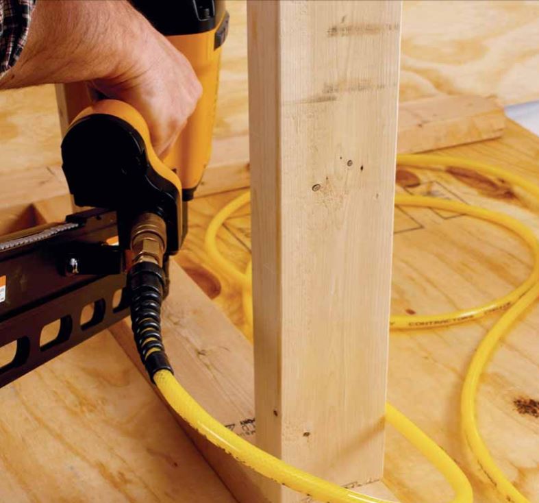 Bostitch Air Nailer Toenailing
