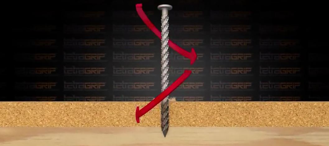 Paslode TetraGRIP Subfloor Fastening System
