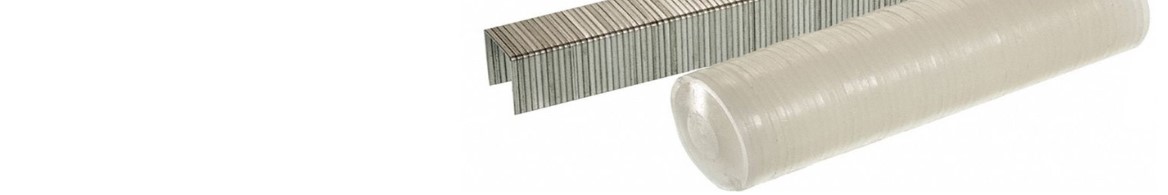 Nail Gun Depot Cap Staples 1|2 Crown 20 Gauge Staples w| Caps