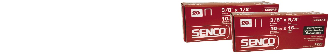 Nail Gun Depot G Series 3|8 Crown 20 Gauge Staples